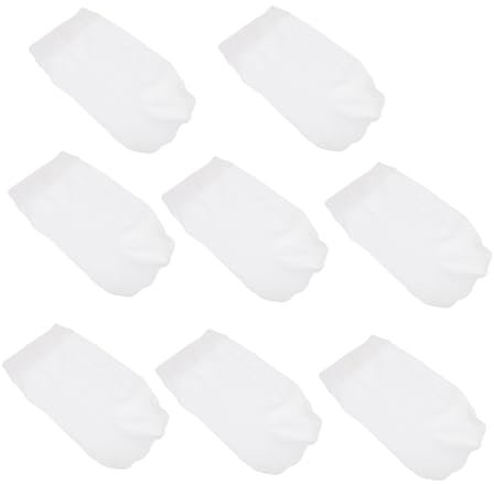 Sosoport 8 Sätze Filtersocken Für Schwimmbäder Pool-filternetz Kleiner Teichskimmer Granulat Insektennetz Schwimmbeckennetze Zum Abschöpfen Aufblasbarer Pool Sieb Nylon Weiß 8 Stück * 8