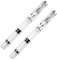 Veemoon 2Pièces Lot de Stylos Pinceaux avec Réservoir Encre pour Peinture Dessin Pinceaux Eau Synthétique Parfaits comme