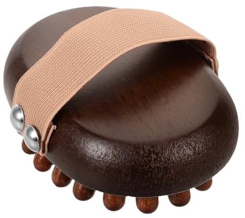 TEHAUX Meridian Massagebürste Handmassagegerät für Beine und Bauch Meridian Kopfhautmassage Muskelentspannung und Peeling Tragbares Wellness Tool