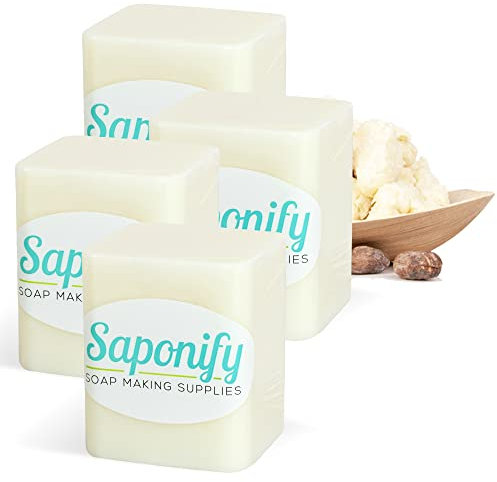 Saponify - Base de jabón para derretir y verter, elabora tus propios jabones de glicerina suave con nuestra base de calidad profesional