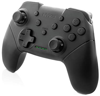 Nyko Wireless Core Controller - Bluetooth Pro Controller Alternative with Turbo and Android/PC Compatibility for Switch - noir