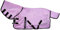 Cwell Equine New Mini/Sheland/Pony Fly, weicher Netz-Hals-Überzug, Violett/Lila