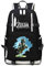 WANHONGYUE Spiel Backpack Student Schultasche Laptop Rucksäcke Freizeittasche Daypack Schwarz-9