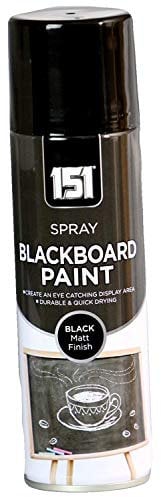 3xSpray Paint Blackboard Black 250ml