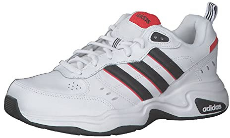 adidas Herren Strutter Shoes Gymnastik-und Trainingsschuhe, Cloud White/Core Black/Active Red, 42 2/3 EU