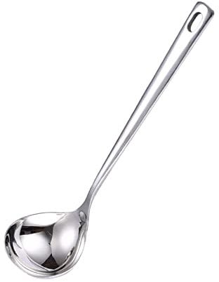 Stainless Steel Small Gravy Ladles Professional Serving Ladle with Longs Gravy Soup Spoons for Sauce Soup Gravy (CX-056)