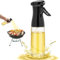 KKNE Pulverizador Aceite 300ml Spray Aceite Cocina de Oliva, Aceitera Spray de PlásticoPremium Dosificador de Aceite en Spray Adecuado para Asar a La Parrilla con Freidora, Hornear, Ensaladas