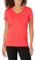 Under Armour Women's Standard Tech V-Neck Short-Sleeve T-Shirt, (628) Beta// Metallic Silver, Small, (628) Beta / Metallic Silver