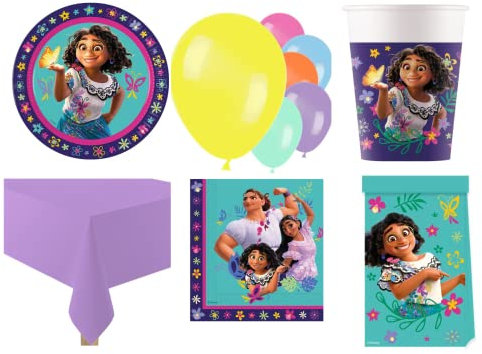 Stef Chef Encanto Party Vajilla Deluxe - 8 personas