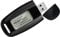 flintronic Pedometer 3D Walking Pedometer, Portable USB Rechargable Sports Pedometer with Lanyard, Track Steps in Real Time, Pedometer for Older Kids/Fitness Men/Women/Elders, Black