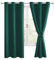 Hiasan Verdunklungsvorhänge Gardinen mit Ösen,Weihnachten Waldgrün Blickdicht Vorhänge,2 Stück,117 x 137 cm (Breite x Höhe),Vorhänge Kurz,weiche Schiebevorhänge für Schlafzimmer,Wohnzimmer usw.