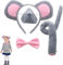 4 Pcs Mouse Costume Set Cute Mouse Dress Up Set Mouse Headband Bow Tie Nose and Tail Mouse Ears Headband Rat Costume Rat Grey Mouse Ears Grey Mouse Ears and Tail Mini Mouse Ears Costume Party