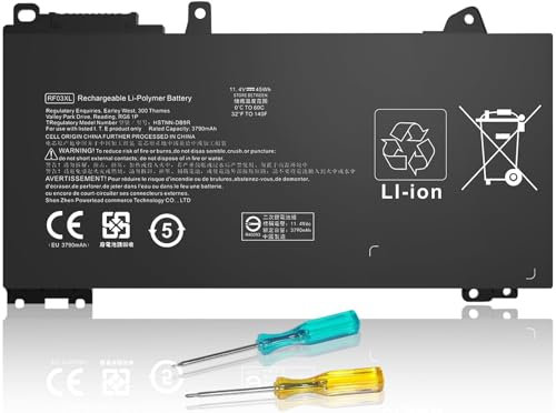 ALIPOWER RF03XL Laptop-Akku Ersatz für HP ProBook 430 440 445 450 455,455R G6 G7 ZHAN 66 Pro 13 14 15 G2 Serie L84354-005 L83685-AC1 HSTNN-OB1Q HSTNN-DB1Q HSTNN-DB1Q 1Q HSTNN N-DBN 9A HSTNN N-UB7R..