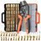 Kit Pinza Crimpatrice, 22 Tipi Capicorda Elettrici con Pinza a Cricchetto Autoregolante 0.5-2.5mm² (AWG22-10), Kit Capicorda in Ottone e Puntalini Isolati - per Auto, Fai da Te, Elettricisti