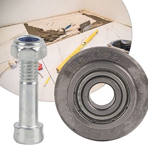 Silverline 22 Mm Wheel Cutter, Manual Tile Cutting Machine Vane/Wing Wheel Push Tile Cutters Knife Floor Manual 20000 Meters Kimiss Big Clinker Replacement Accessories Stone Cutting