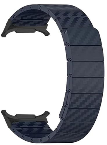 RNNYWDRQ Correa de Fibra de Carbono magnético para Samsung Galaxy Watch 7 Ultra 47 mm LTE Ligera de vigilancia de la Brazalete para Las Bandas de Relojes Galaxy Ultra 47 mm