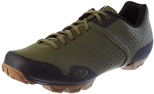 Giro Unisex – Erwachsene Privateer Lace MTB Trail|Cyclocross Schuhe, olive/gum, 45