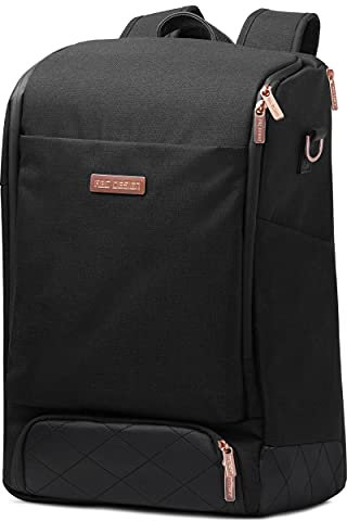 ABC Design Wickeltasche Tour Diamond Edition – 2in1 Baby Wickelrucksack & Wickeltasche – geräumige Babytasche mit hygienischer Wickelunterlage & Flaschenhalter – Farbe: rose gold
