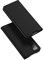 DUX DUCIS Hülle für Samsung Galaxy S20 FE, Leder Klappbar Handyhülle Schutzhülle Tasche Case mit [Kartenfach] [Standfunktion] [Magnetisch] für Samsung Galaxy S20 FE (Schwarz)