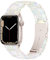 Vamyzji Kompatibel mit Apple Watch 10 Armband 42mm(Series 10) 41mm 40mm 38mm, Leichtes Wasserfestes Harz Verstellbares Ersatzband für Apple Watch Series 10 9 8 7 6 5 4 3 2 1 iWatch SE, Damen Herren