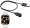 Compatible Pour Cable USB Compatible Pour ICE-WATCH Montre Connectée 1.85 (Noir)