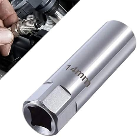 Chiave Candela 14mm,Presa Magnetica per Candele,Chiave per Candele Auto,Chiave Candela,Presa Magnetica Girevole per Candele,Presa per Candela da 3/8 di Pollice,Strumenti Rimozione della Candela