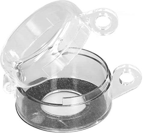 Dimmer mit 22 Mm Knopfschalterschutz Not aus Knopfschalter Transparenter Pc Schutzabdeckung Bs 01 Robust Stoßfest und Kompatibel Gängigen Dimmersystemen