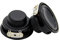 2 unidades de altavoces de 32 mm o Full Mini altavoces 4 Ohm 3W altavoz magnético interior DIY multimedia música sonido altavoz estantería estéreo