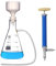 Complete Vacuum Filtration Kit with Filtering Flask, Hand Vacuum Pump and Buchner Funnel (1000 ML)