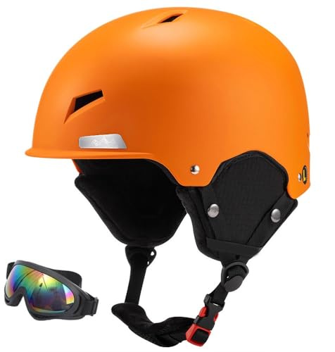 Ultra-Lightweight Ski/Snowboard Helmet for Men, Women & Kids - Adjustable Fit, Meets DOT Safety Standards, Perfect for Youth, Adults, Children, Snowboarding Gear & Accessories