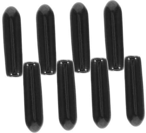 HIAKDOFT 200 Stck Spülmaschinen Rack Reparatur Endkappen Schutzkappen für Geschirrkorb Flexible und Langlebige Spülmaschinen Zubehörteile Schwarz Praktische Lösung für Verschiedene