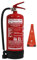 Brandengel® Feuerlöscher 6L Schaum Brandklasse AB Bio DIN EN3, GS + Wandhalter + Manometer + Standfuß, 27 A,183 B, 9 LE Schaumlöscher, (Ohne Prüfnachweis u. Jahresmarke) Gewerbe, Industrie, Büro