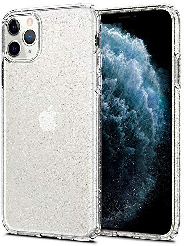 Spigen Liquid Crystal Glitter Case Compatible with iPhone 11 Pro Max - Crystal Quartz