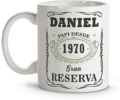 LolaPix Tazas originales. Regalo personalizado. Día del Padre. Varios diseños. Papá Gran Reserva