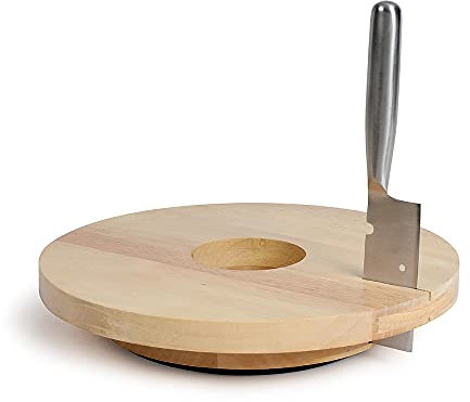 Bandeja de queso giratoria.