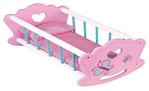 AB Gee abgee 921 TF306 EA Wooden High Chair and Cradle Set, red