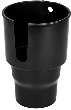 KINBOM Black Car Cup Holder for Large Bottles Coffee Mugs with Handle Stable Universal Car Cup Holder Expander for Drinking Bottles Cups (Top Diameter 4.1inch, Bottom Diameter 2.6inch)