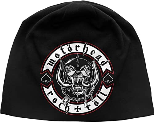 Motörhead Beanie Mütze Rock n Röll Biker Logo Strickmütze Hat Cap