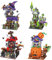 LOZ Mini Blocks 4 in 1 Halloween Haus Modell Geschenke Spielzeug Bausteine, Spukhaus/Freak House/Kürbishaus/Hexenhaus-Bausatz, Weihnachten Geschenke Spielzeug für Erwachsene und Kinder