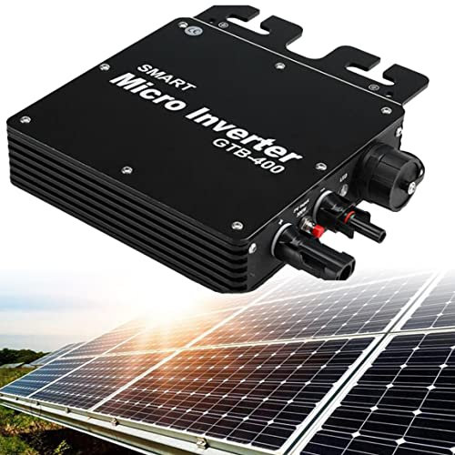 Micro onduleur à Onde sinusoïdale Pure 400 W, onduleur Solaire (220 V)