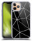 Head Case Designs Offizielle PLdesign Schwarze Dreiecke Weiße Linien Geometrische Muster Soft Gel Handyhülle Hülle kompatibel mit Apple iPhone 11 Pro
