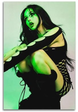 KSAIRHNRHRG Maggie Lindemann Poster, Wandkunst, Cover, Zimmer, Vintage, ästhetisches Poster, dekoratives Gemälde für Wohnzimmer, Schlafzimmer, elegantes Poster, 20 x 30 cm, ungerahmter Stil
