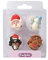 Christmas Friends Sugar Pipings - Retail Packed
