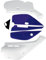 UFO PLAST fiancatine laterali bianco Honda XR 600 1988-2002