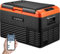 AAOBOSI Kühlbox Kompressor 30L, Kühlbox Elektrisch 12/24V 230V, Kühlbox Kompressor -20℃-20℃, Kühlbox Auto mit WIFI-Steuerung und LED-Touch-Bedienung, Geeignet für Reisen & Party（Schwarz）