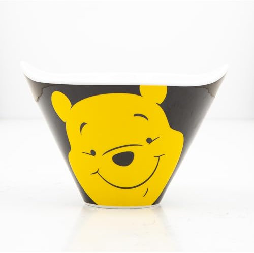 Disney Winnie The Pooh - Ciotola per noodle, accessorio da cucina, in ceramica, regalo per uomini, donne e bambini, licenziatario ufficiale, 1 set