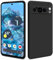 HSP Cover per Google Pixel 8 Pro [repellente alla polvere] Custodia protettiva in silicone TPU premium | antigraffio antiurto | Protezione della fotocamera | Vestibilità sottile | Nero