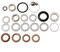 Zeroupshop Sprayer Seal Ring Kit 22Pcs 12-27mm Polytetrafluoroethylene Leather Metal Replacement Parts for 390 395 490 495 595