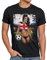 style3 EM 2024 Soccer Girl Herren T-Shirt Fußball Europameisterschaft Trikot Deutschland Schwarz, Größe:XXL, Land:England