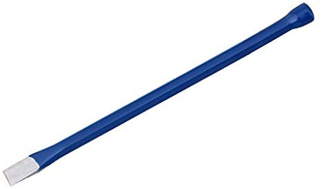 SGerste Burin à maçonnerie plat en acier chrome vanadium, tailles disponibles – bleu, 01-150 mm